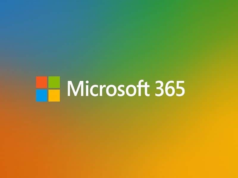 Logo von Microsoft 365 für effizientes Arbeiten.