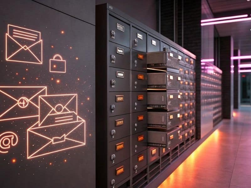 Datensicherheit für Emails