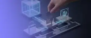 Multi-Faktor-Authentifizierung: Modulares Zugangssystem zeigt Multi-Faktor-Authentifizierung mit Schloss, Schlüsselkarte und Fingerabdruck zum Schutz sensibler Unternehmensdaten.